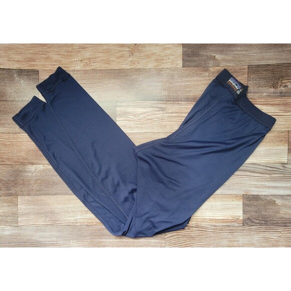 Patagonia Capilene Vintage Men's Medium Base Layer Pants Made USA Polyester Blue - Picture 10 of 11